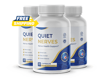 Quiet Nerves daily nerve health support capsules